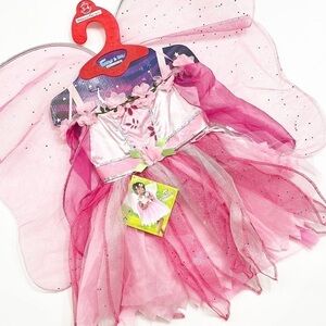 NEW Teetot Adventure Factory Pink Fairy Kids Costume